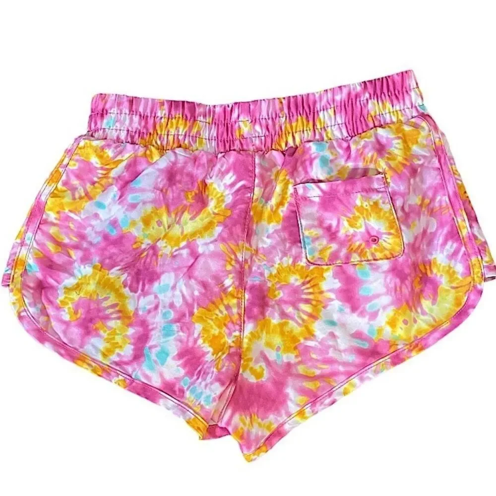 Speedo Girls Size Large Swimsuit Boardshort Bottoms New Barbiecore Kidcore Swim
